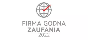 Srebrny logotyp firmy godnej zaufania 2022
